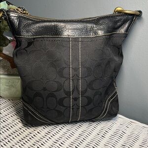 Coach Vintage Jacquard Hobo Bag